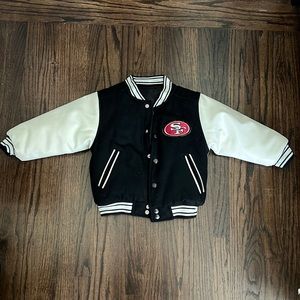 SF 49er toddler reversal jacket.